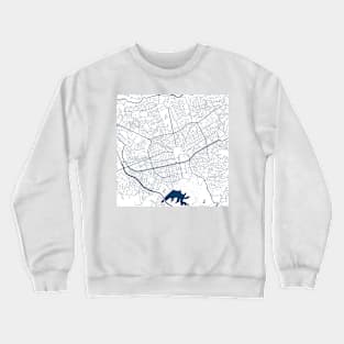 Kopie von Kopie von Kopie von Kopie von Kopie von Kopie von Kopie von Kopie von Kopie von Kopie von Kopie von Kopie von Kopie von Kopie von Kopie von Kopie von Kopie von Kopie von Kopie von Kopie von Kopie von Kopie von Lisbon map city map poster - modern Crewneck Sweatshirt